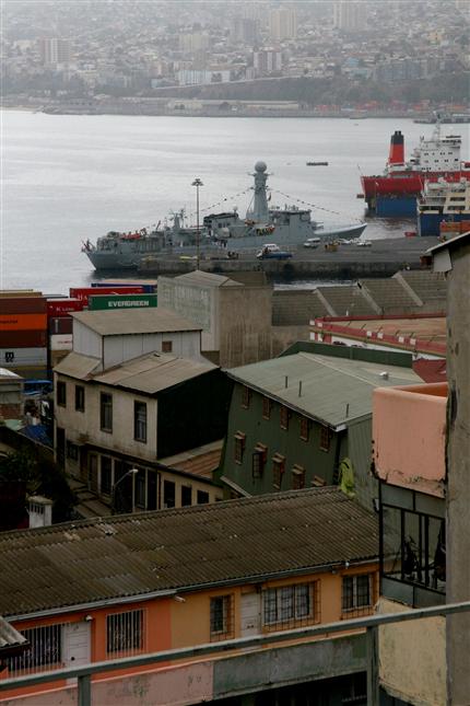 Vædderen i Valparaiso, Chile