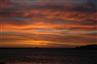 Perth/Fremantle, 23. november 2006: Solnedgang inden afsejlingen