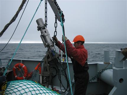Grønland, September 2006, Lydkanon til seismiske undersøgelser