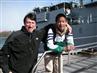 Nuuk, September 2006, Minik Rosing med togtdeltager Esajas Arqe