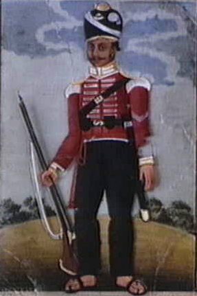 Sepoy, Marieglas, Nationalmuseet